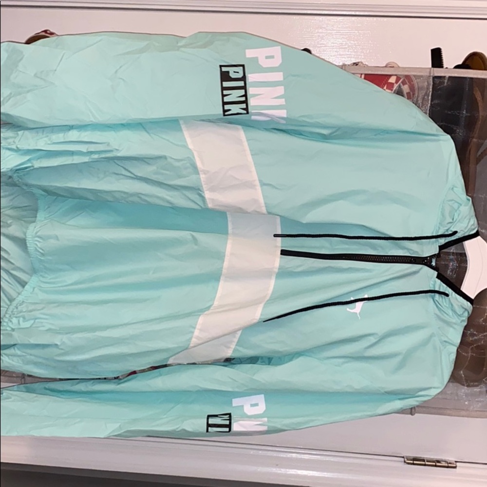 Pink windbreaker